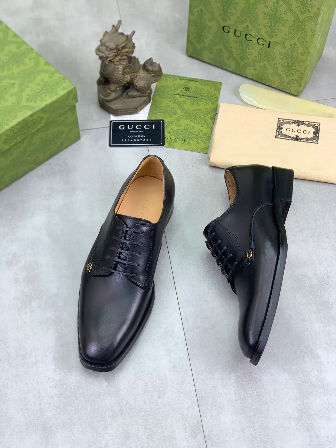Men's men's shoes 💰P560 [New style] Water dyed cowhide 💰💎💎💎 [Gucci] GUCCI high-end men's formal business leather shoes, original order 1:1! Original imported high-end open-edge beaded calfskin, original metal buckle, imported first-layer cowhide lining for feet. Original outsole, men's shoe size: 39-44 (45 customized) 3️⃣ colors available
